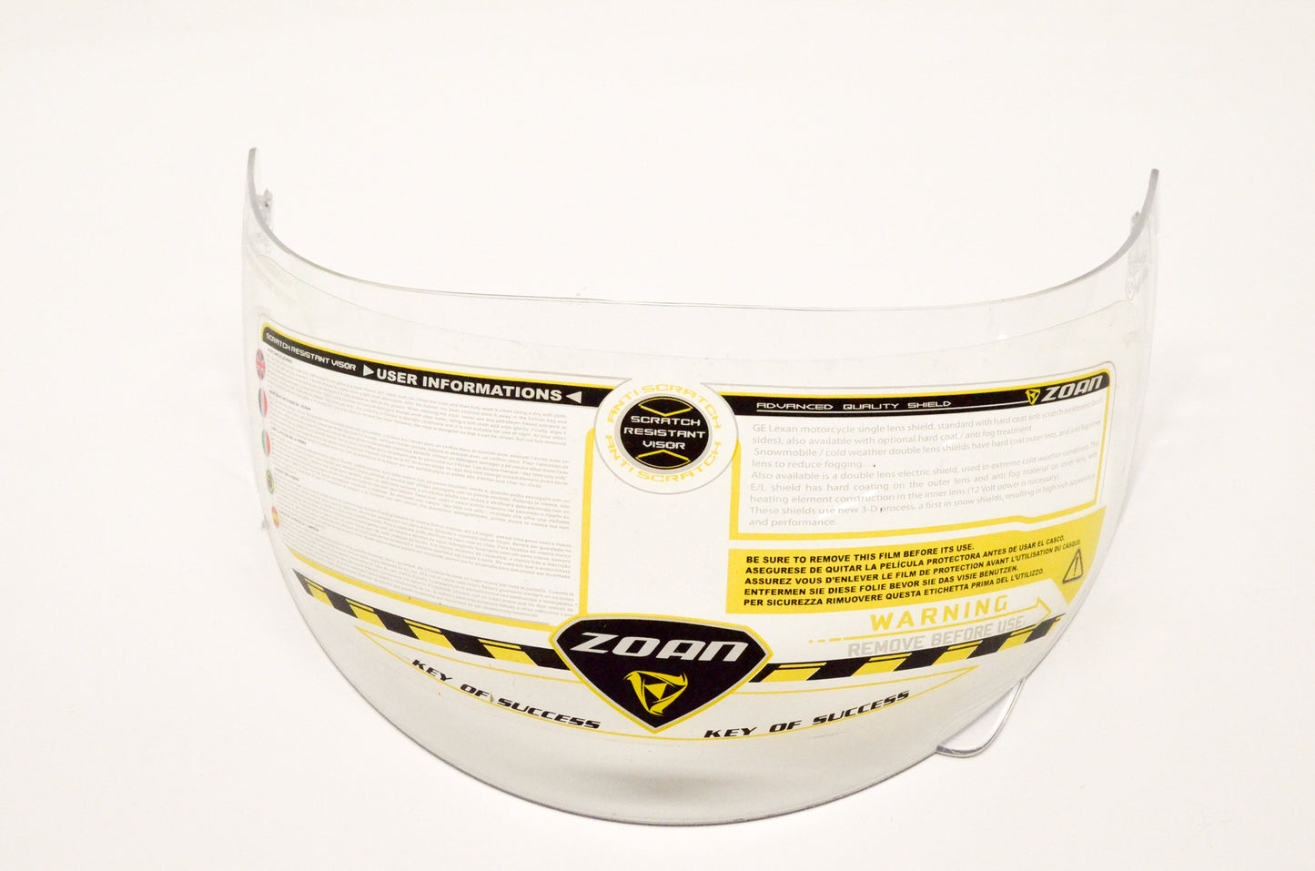 Scratch Resistant Visor NOS