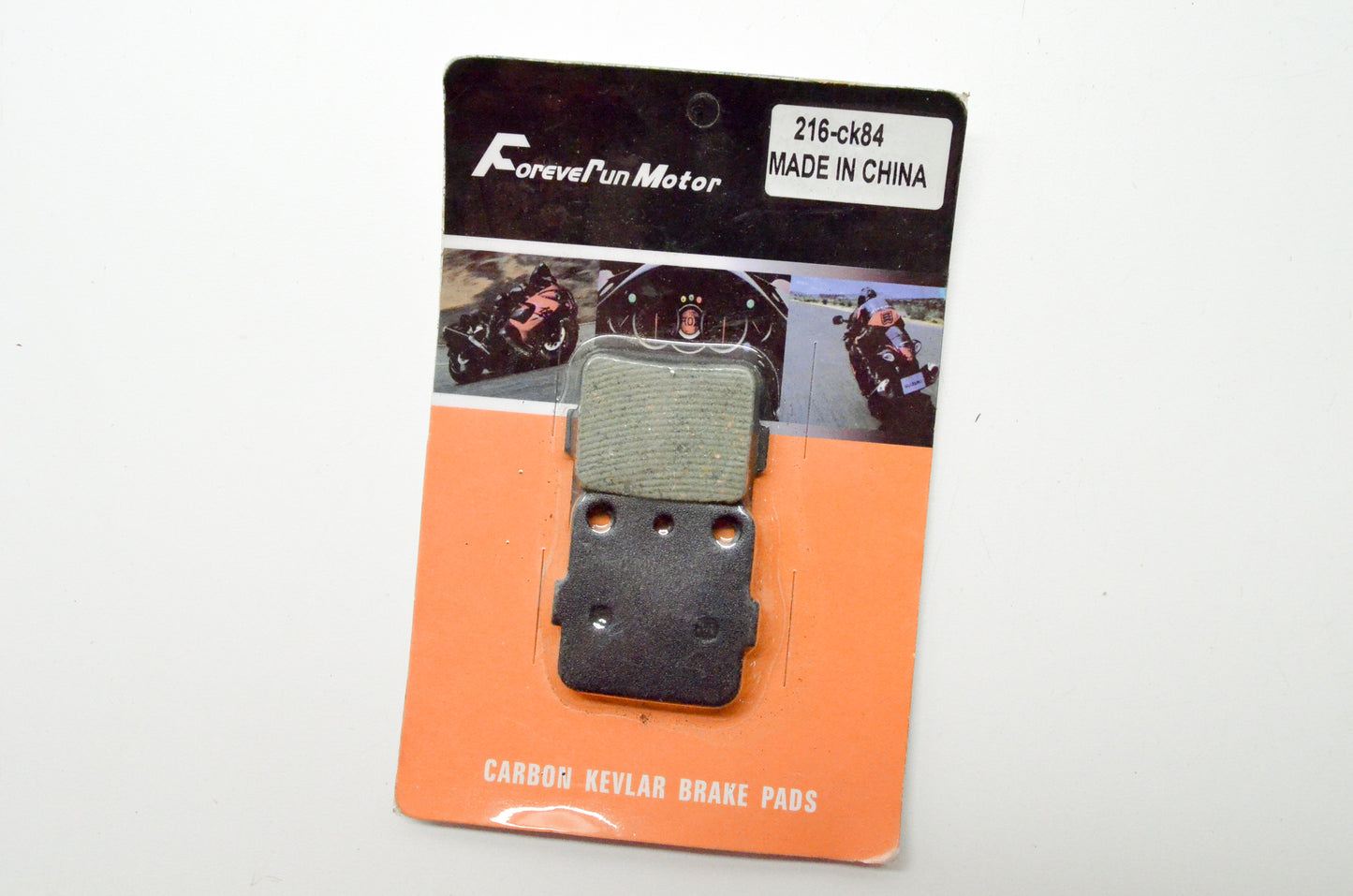 ForeveRun Motor 216-CK84 Carbon Brake Pad Kit NOS