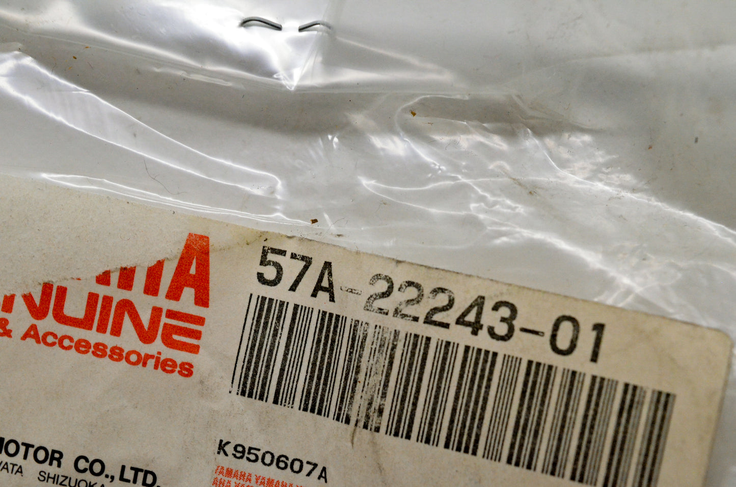 OEM Yamaha 57A-22243-01-00 Washer 1 NOS