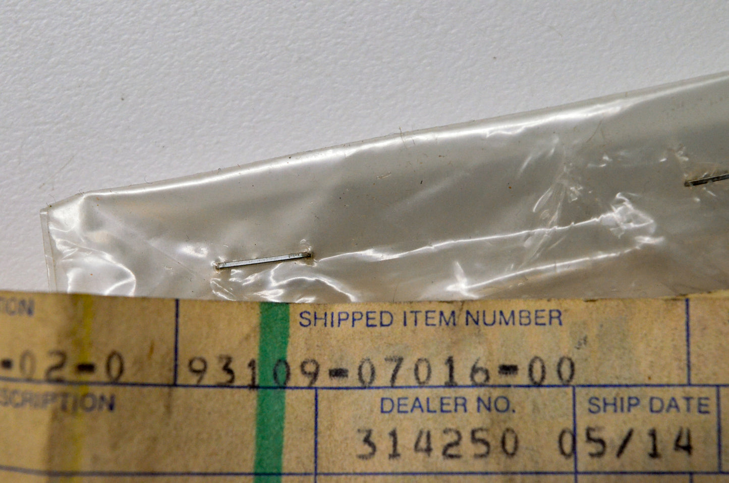 OEM Yamaha 93109-07016-00 Oil Seal Type SD NOS