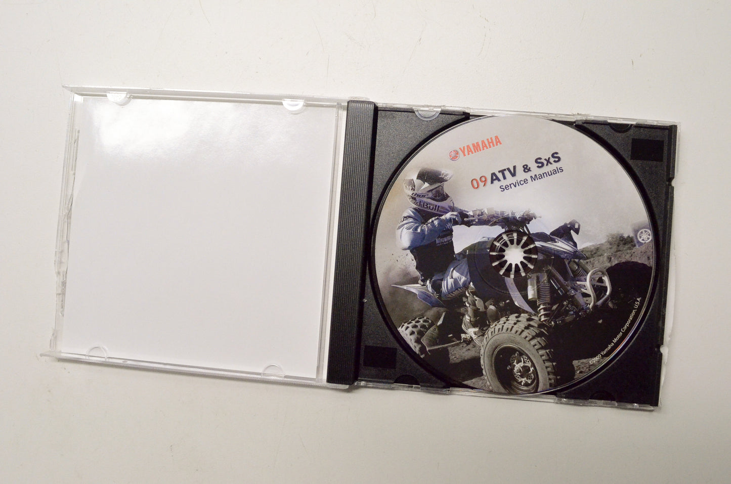 OEM Yamaha LIT-CDSRV-AT-09 09 ATV & SxS Service Manual CD