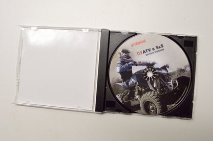 OEM Yamaha LIT-CDSRV-AT-09 09 ATV & SxS Service Manual CD