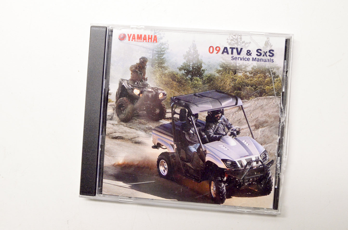 OEM Yamaha LIT-CDSRV-AT-09 09 ATV & SxS Service Manual CD