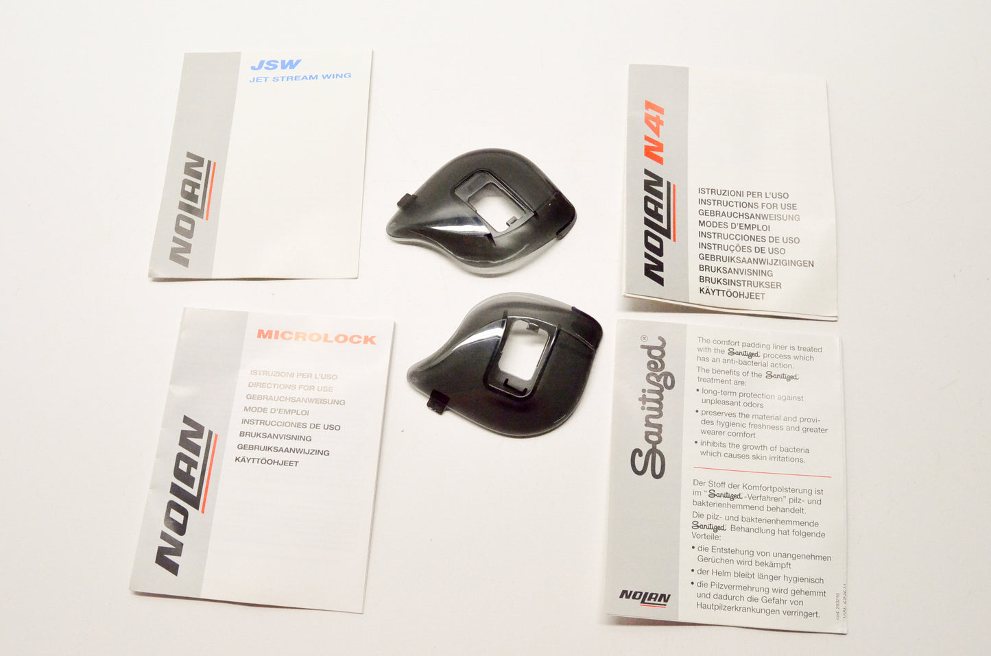 N41 Helmet Instruction Kit NOS