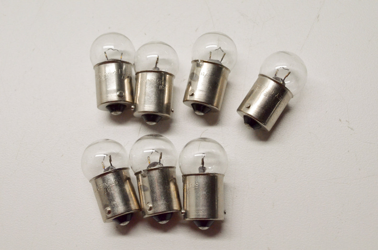 Stanley 67 Replacement Bulb 12v 8w Qty 7 NOS