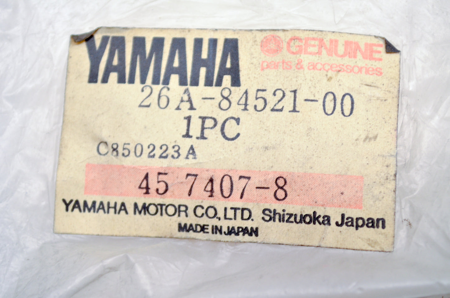 Tail light Lens NOS