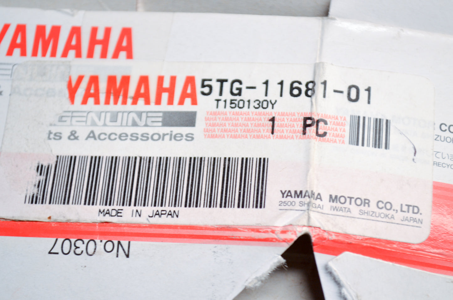 New OEM Yamaha 5TG-11681-01-00 Crank Pin 1 NOS
