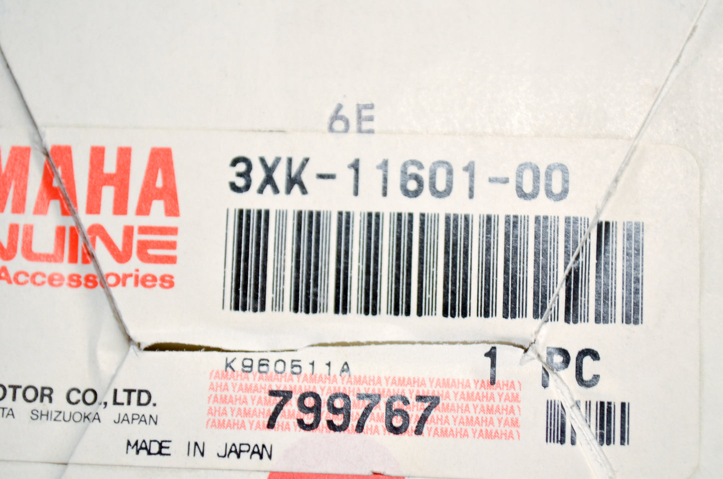 OEM Yamaha 3XK-11601-00-00 Piston Ring Kit NOS