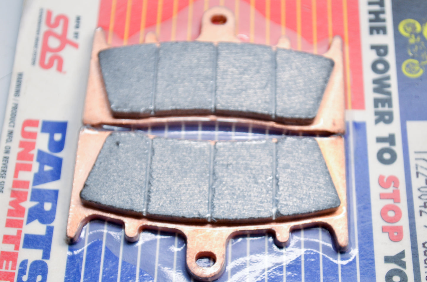 Parts Unlimited 1722-0042, 686HS Brake Pads NOS