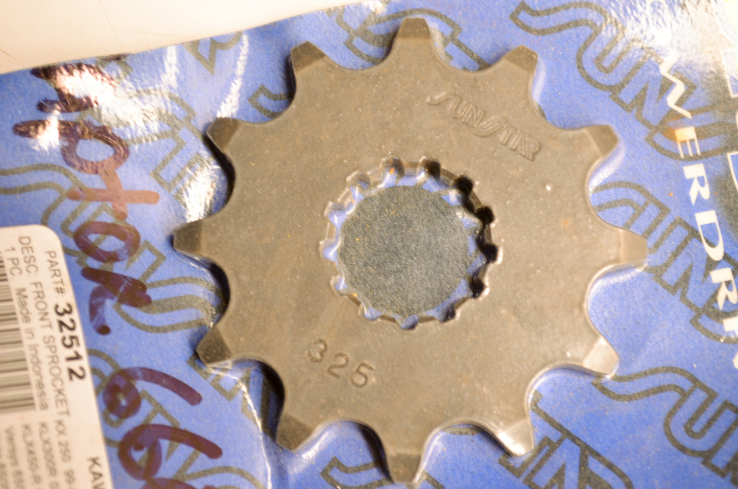 Sunstar 32512 Front Sprocket Steel 12T NOS