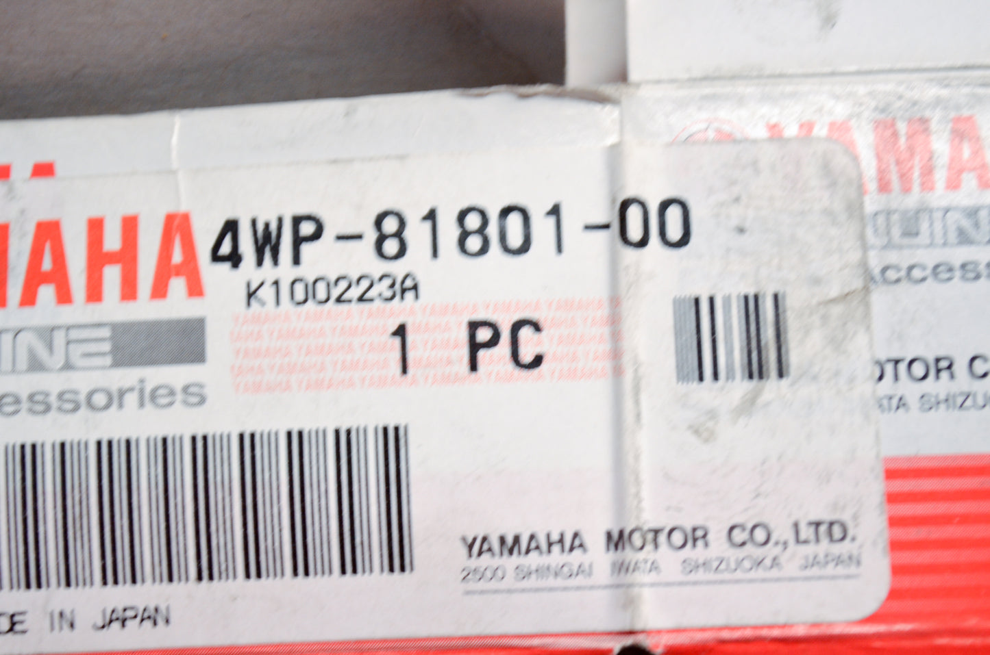 OEM Yamaha 4WP-81801-00-00 Starter Brush Assembly
