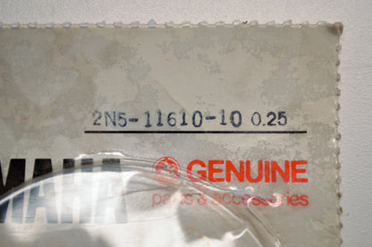 OEM Yamaha 2N5-11610-10-00 Piston Ring 1st Kit NOS