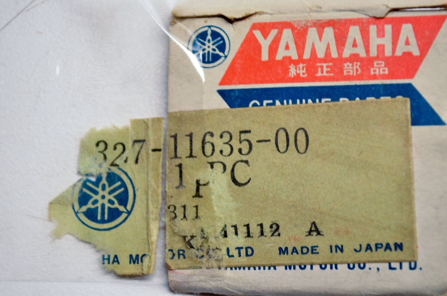 OEM Yamaha 327-11635-00-00 Piston 1 O/S 0.25 NOS