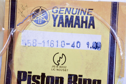 OEM Yamaha 558-11610-40-00 Piston Ring 4th Set NOS