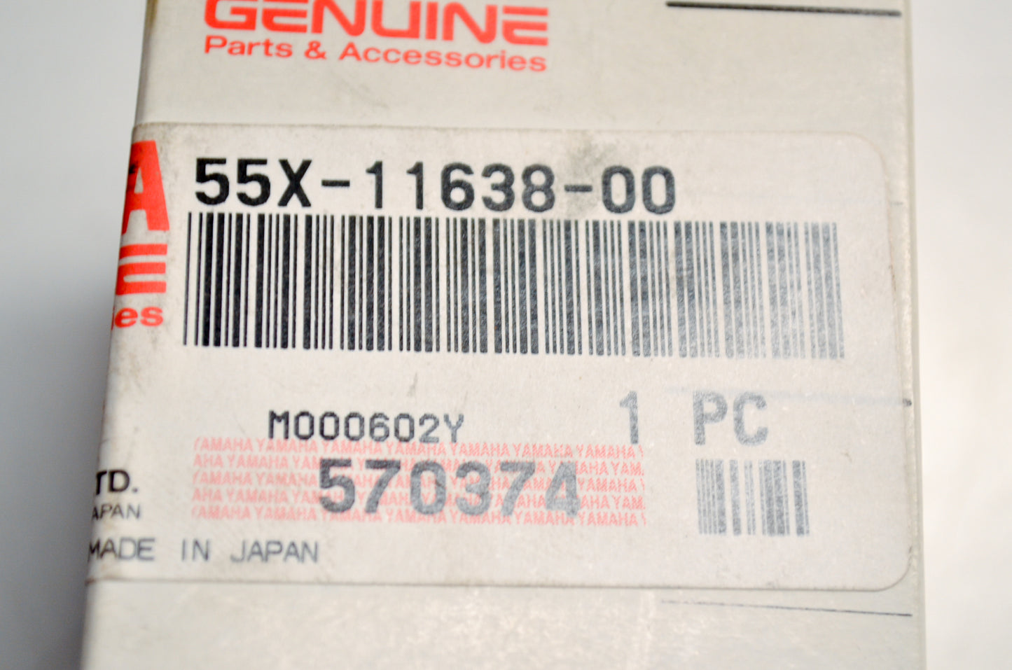 OEM Yamaha 55X-11638-00-00 Piston 4 O/S NOS