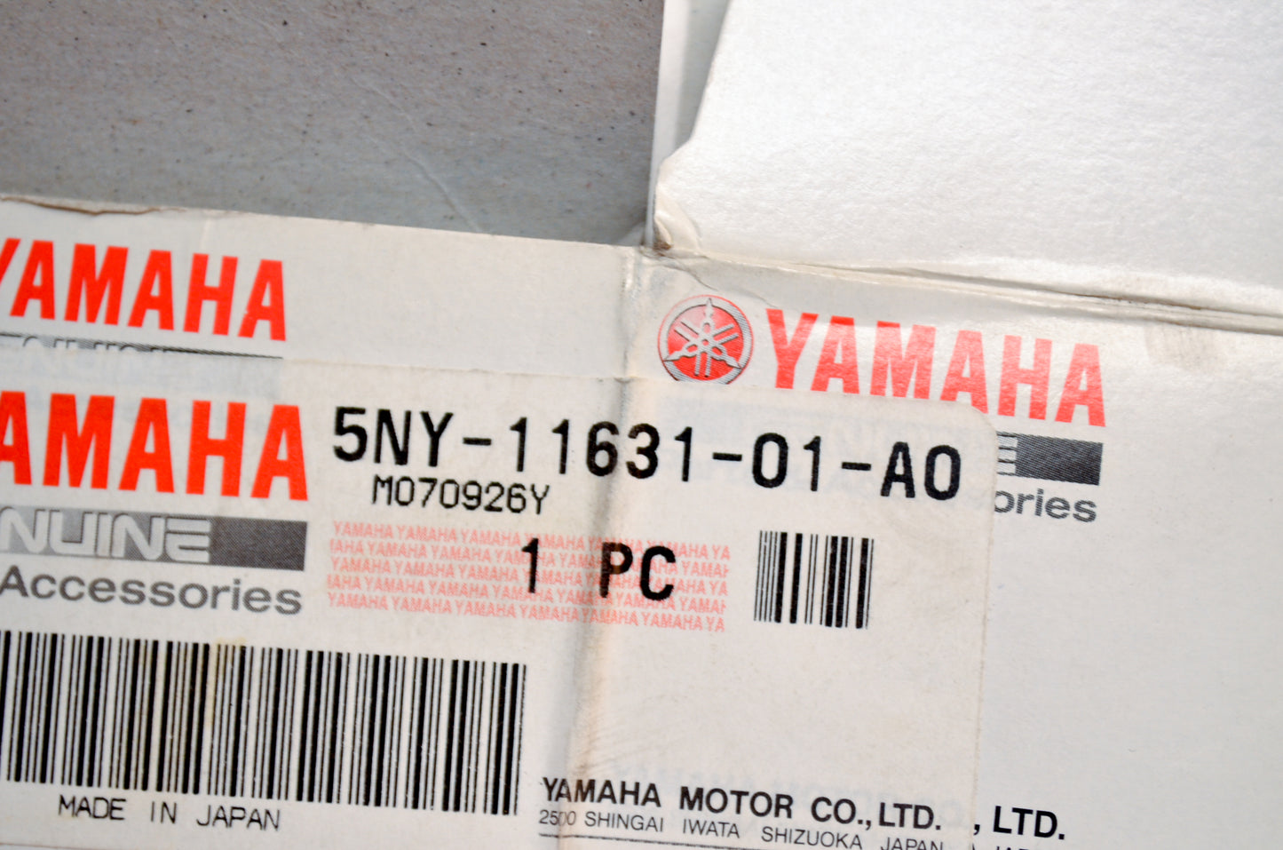 OEM Yamaha 5NY-11631-01-A0 Piston STD NOS