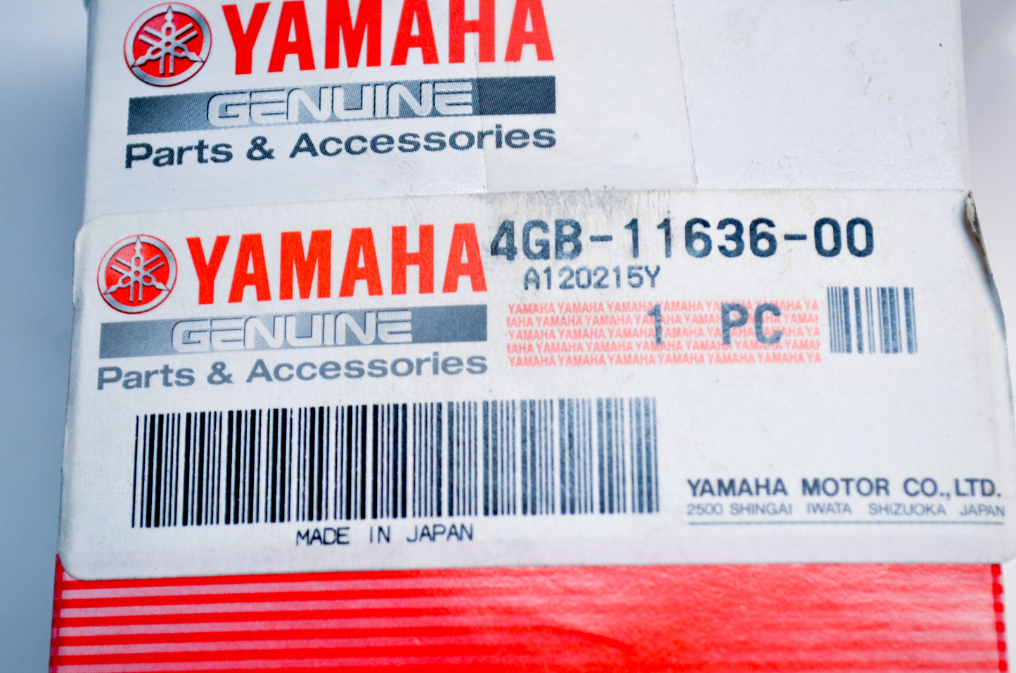 OEM Yamaha 4GB-11636-00-00 Piston 2 O/S 0.50 NOS