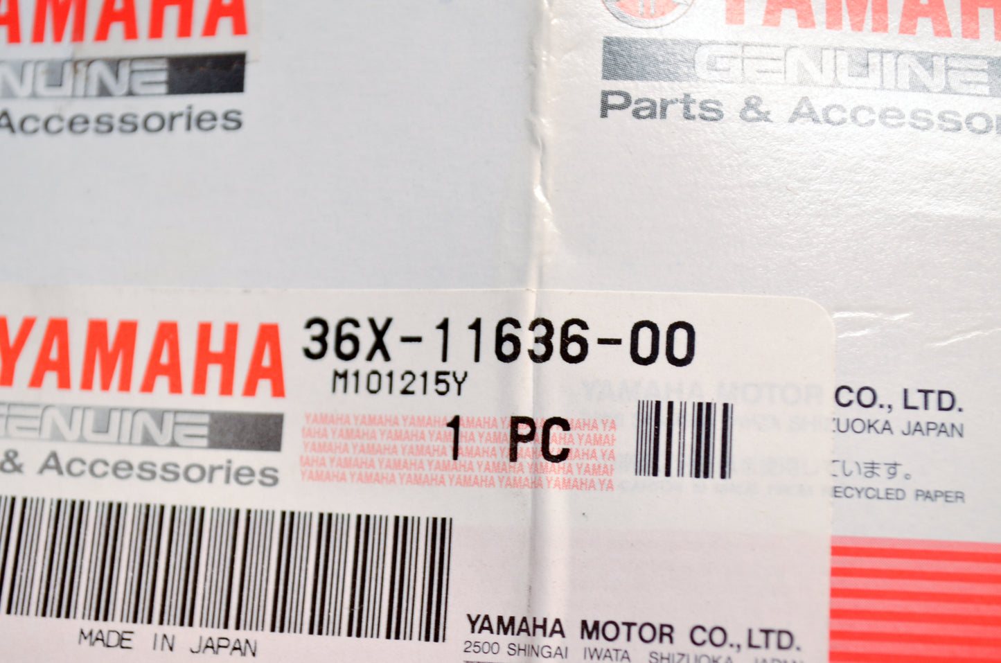 OEM Yamaha 36X-11636-00-00 Piston 2 O/S NOS