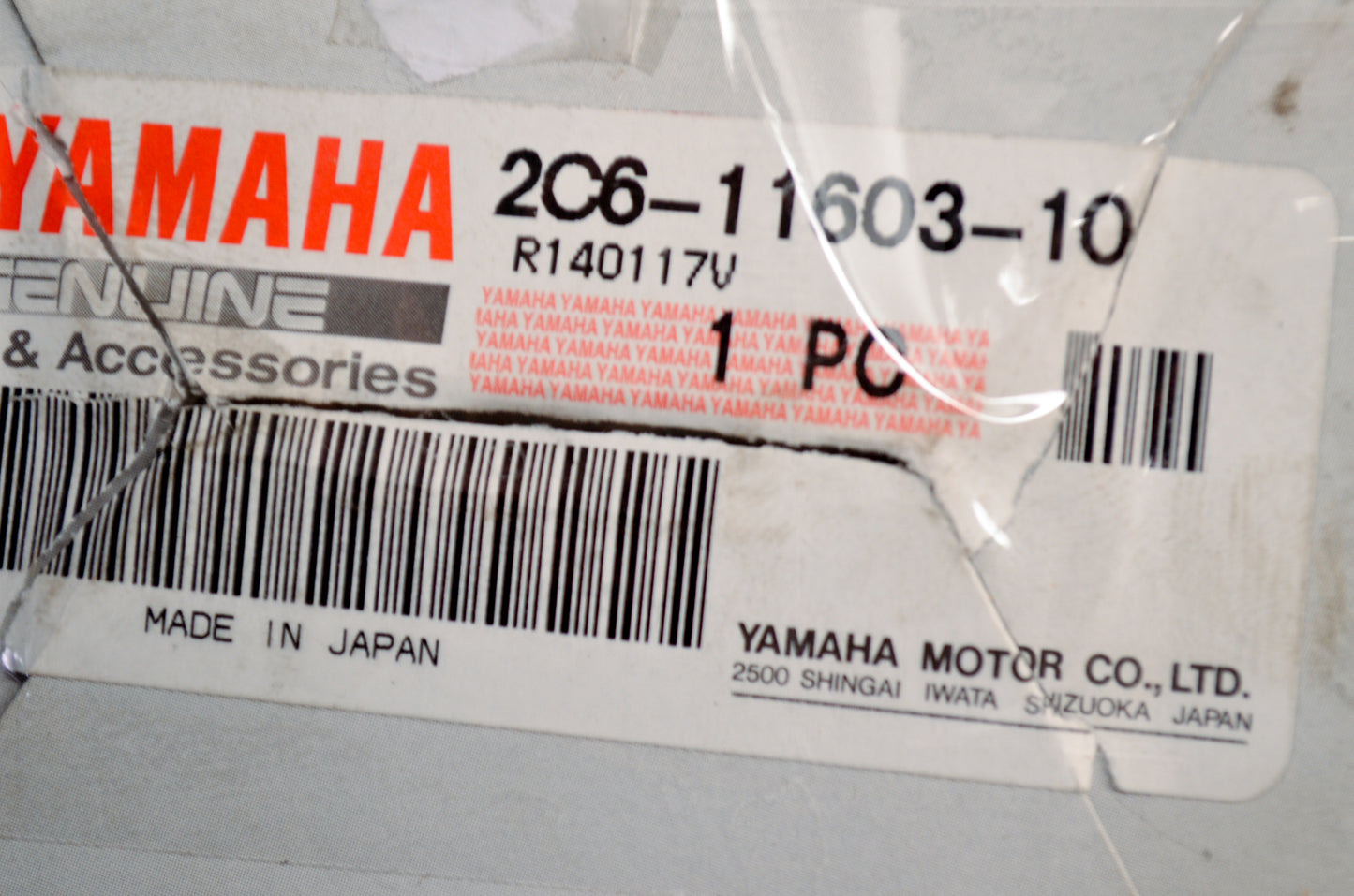 OEM Yamaha 2C6-11603-10-00 Piston Ring Set STD NOS