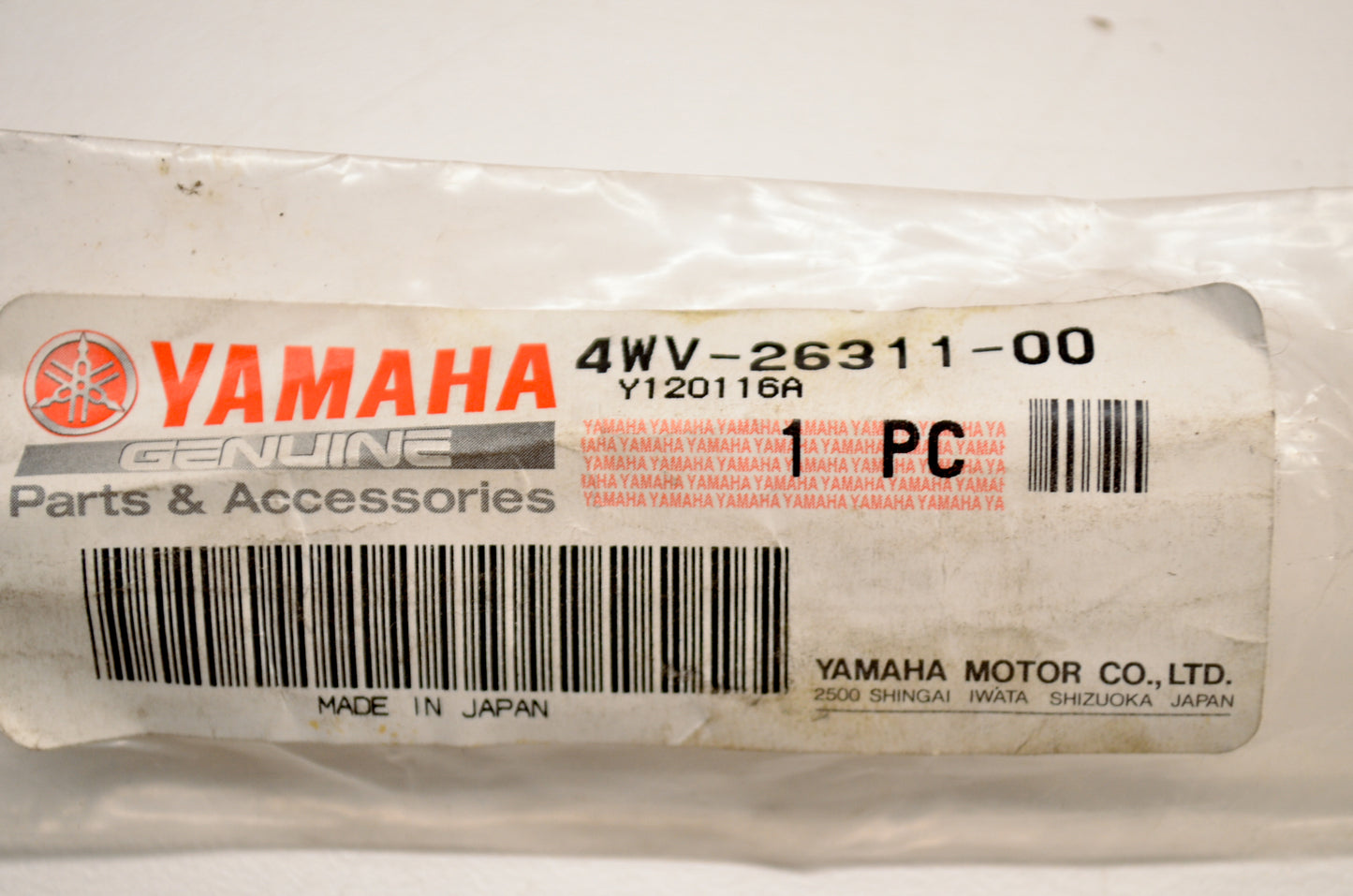 New OEM Yamaha 4WV-26311-00-00 Throttle Cable 1 NOS