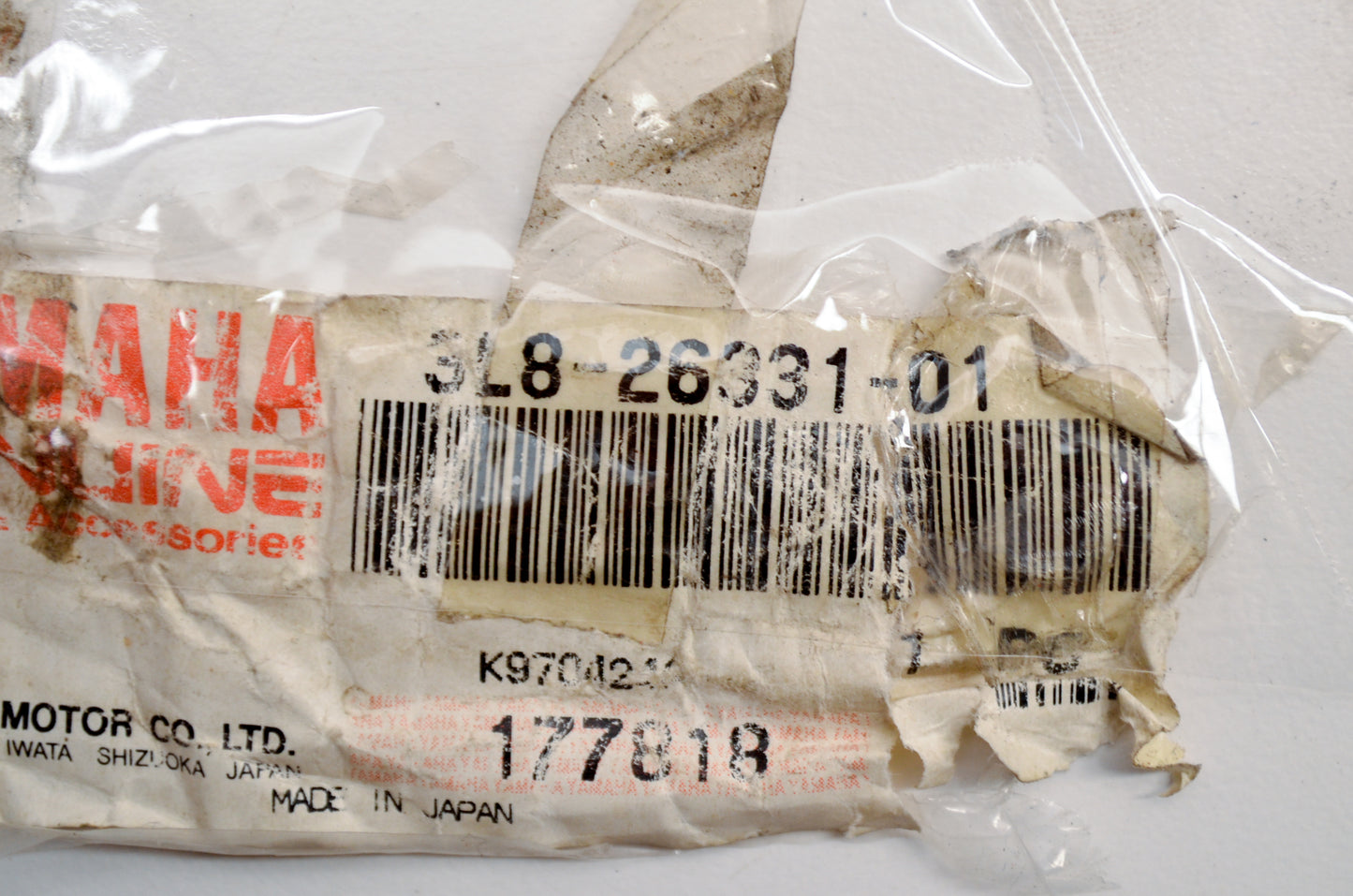 OEM Yamaha 3L8-26331-01-00 Starter Cable 1 NOS