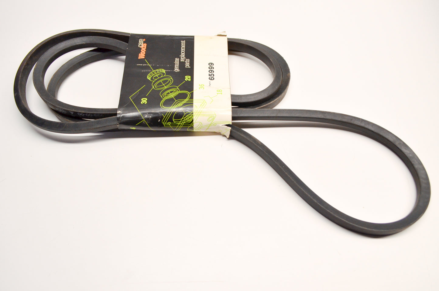 Woods 65999 Replacement Belt NOS