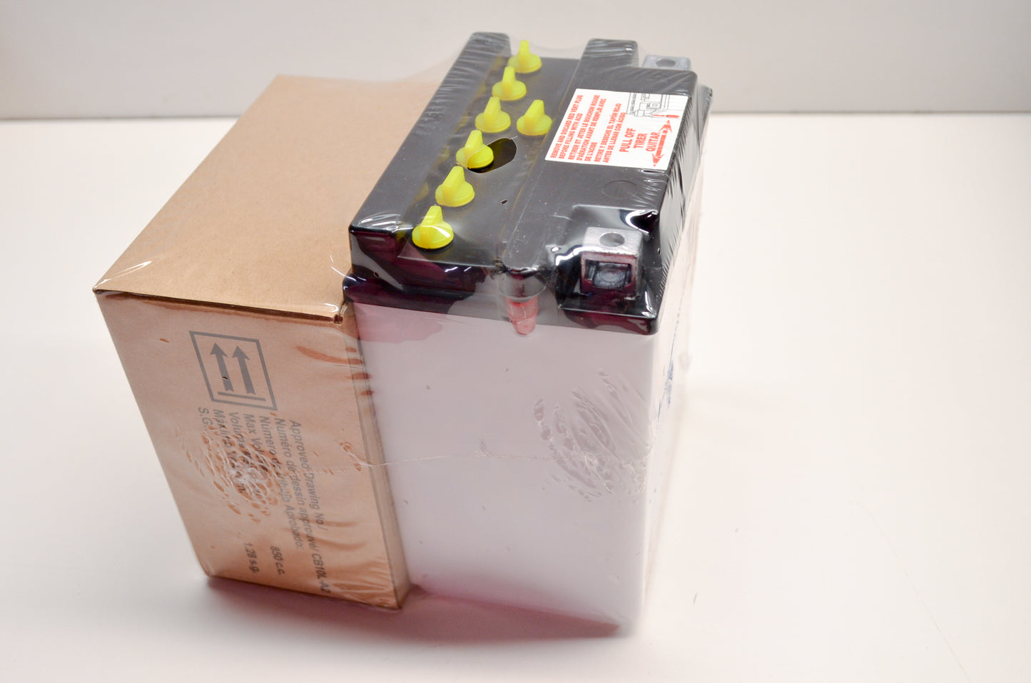 Parts Unlimited 2113-0184 Battery - Fluid Included NOS