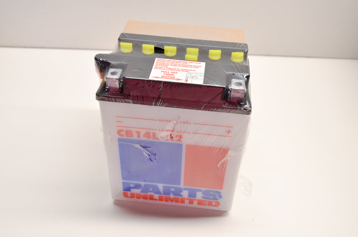 Parts Unlimited 2113-0184 Battery - Fluid Included NOS