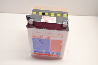 Parts Unlimited 2113-0184 Battery - Fluid Included NOS