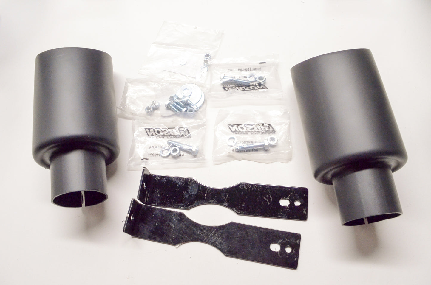 Gibson 98015 Gibson Black Ceramic UTV Dual Exhaust System NOS