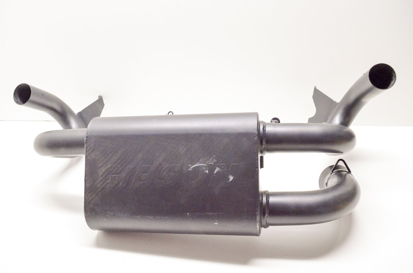 Gibson 98015 Gibson Black Ceramic UTV Dual Exhaust System NOS