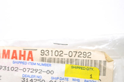 OEM Yamaha 93102-07292-00 Oil Seal Type SD NOS