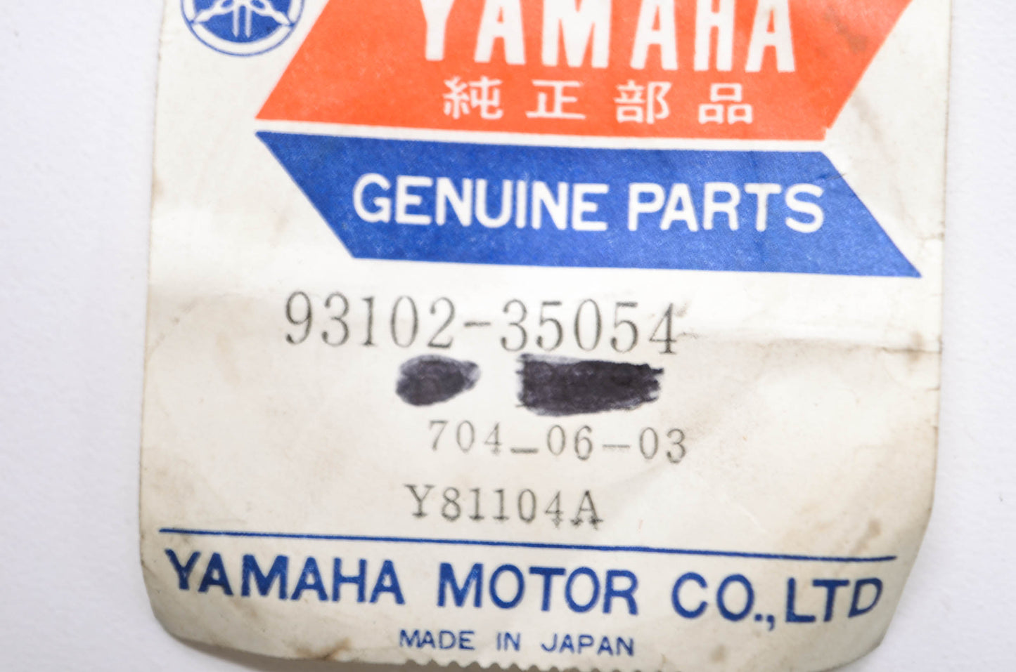 OEM Yamaha 93102-35054-00 Oil Seal Type SD NOS