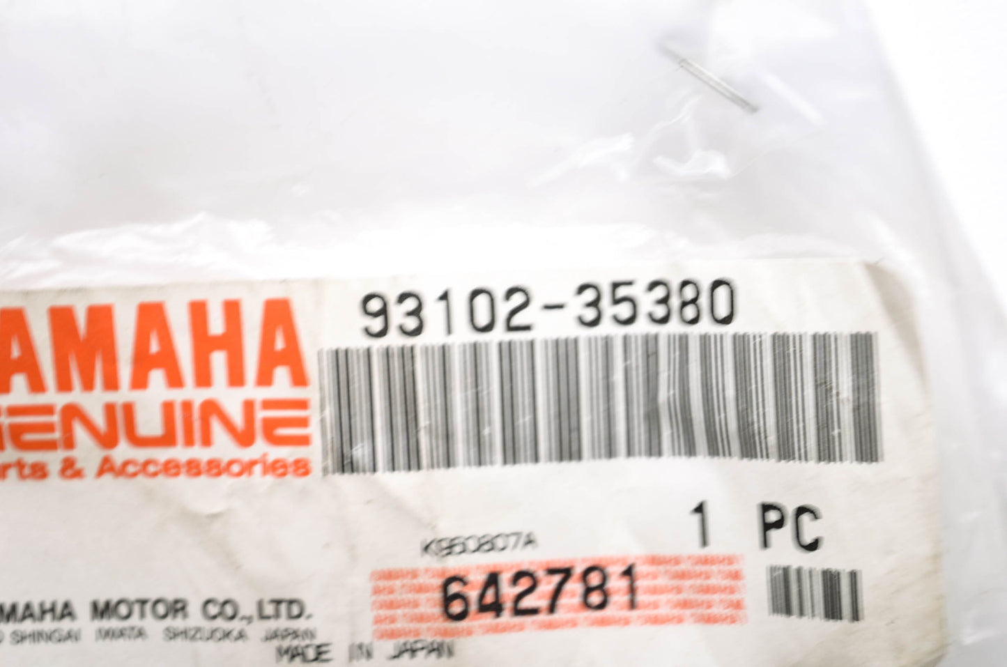 OEM Yamaha 93102-35380-00 Oil Seal Type SD NOS