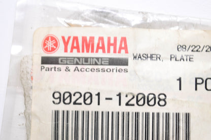 New OEM Yamaha 90201-12008-00 Plate Washer NOS