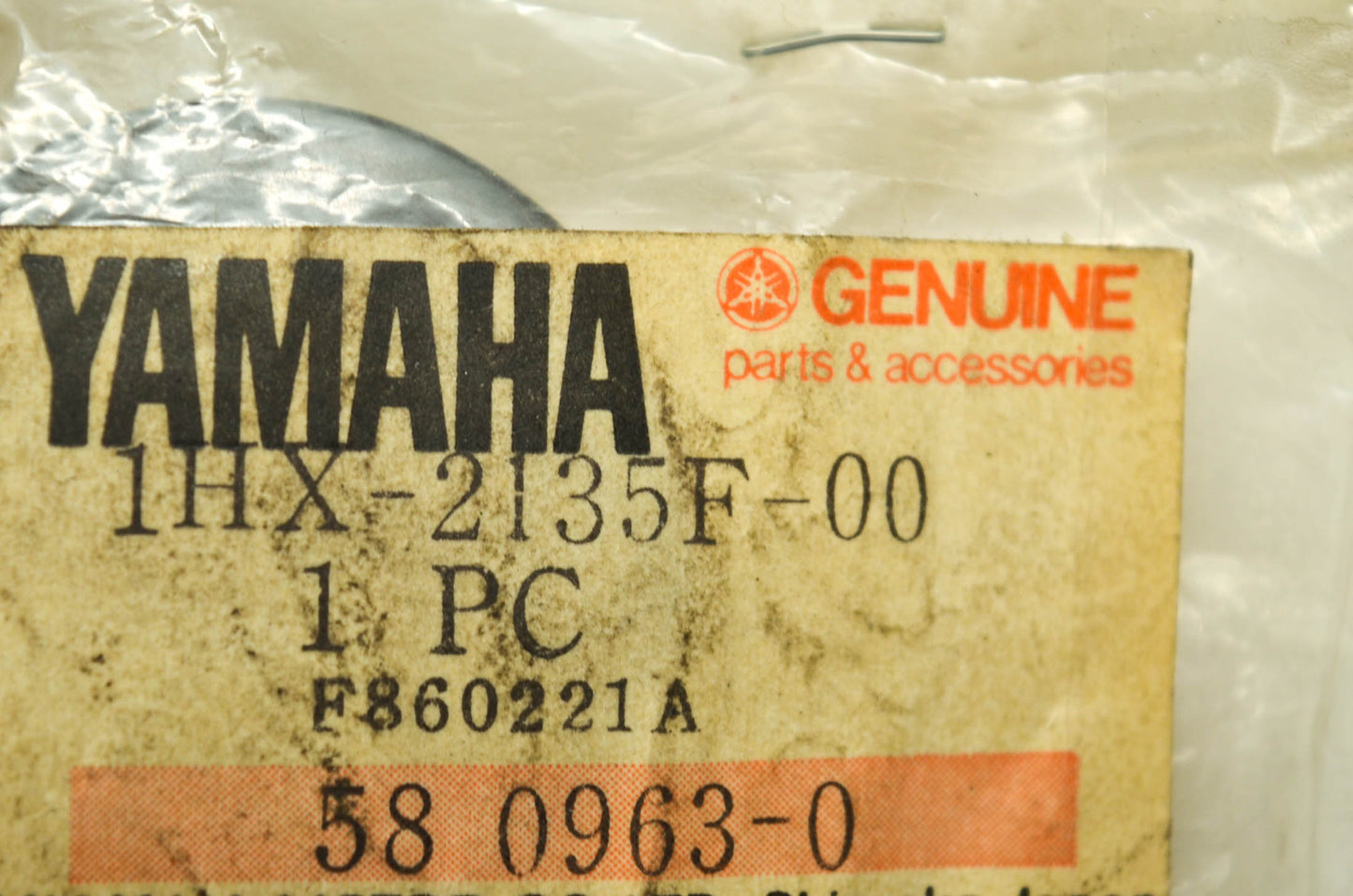 OEM Yamaha 1HX-2135F-00-00 Cover NOS