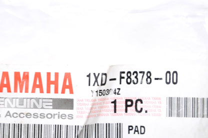 OEM Yamaha 1XD-F8378-00-00 Pad NOS