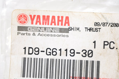OEM Yamaha 1D9-G6119-30-00 Thrust Shim NOS