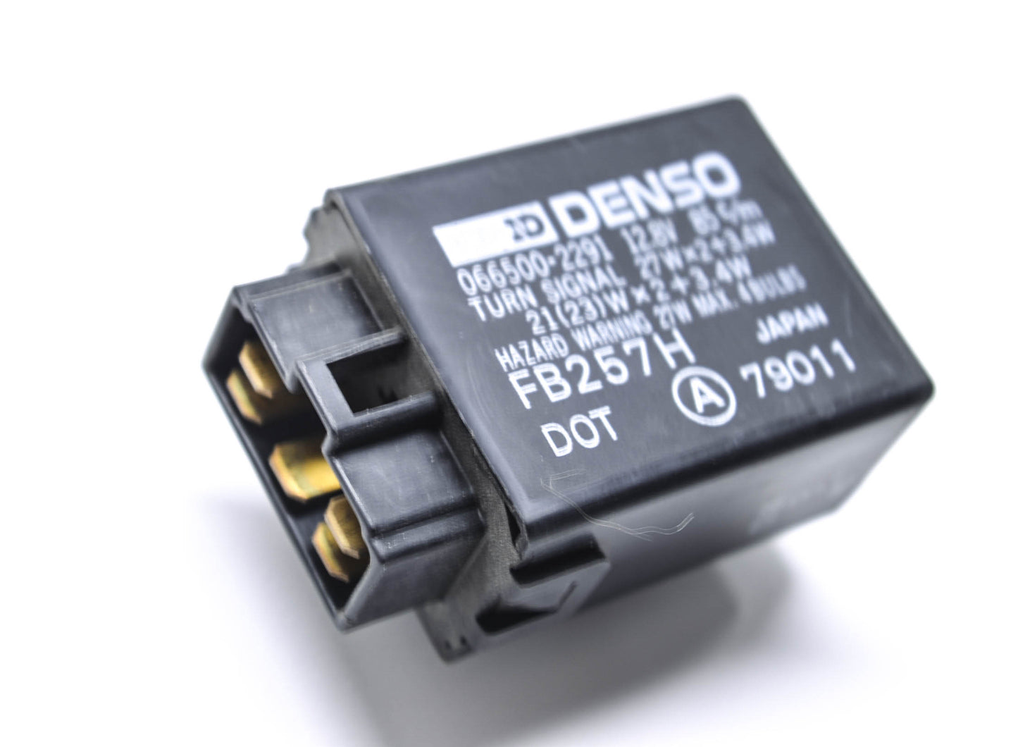 Denso 066500-2291, FB257H Yamaha 12.8V Turn Signal Relay NOS