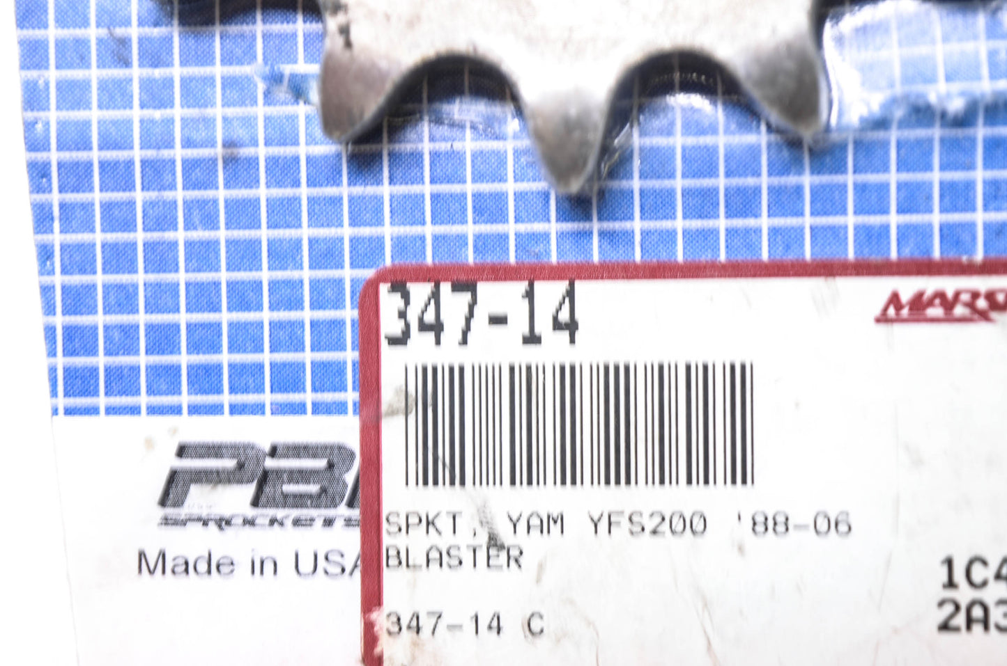 Moose Racing 347-14 Countershaft Sprocket 14T NOS