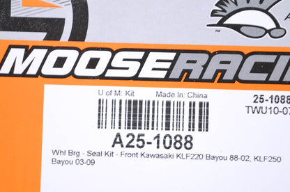 Moose Racing A25-1088 Kawasaki Front Wheel Bearing & Seal Kit NOS
