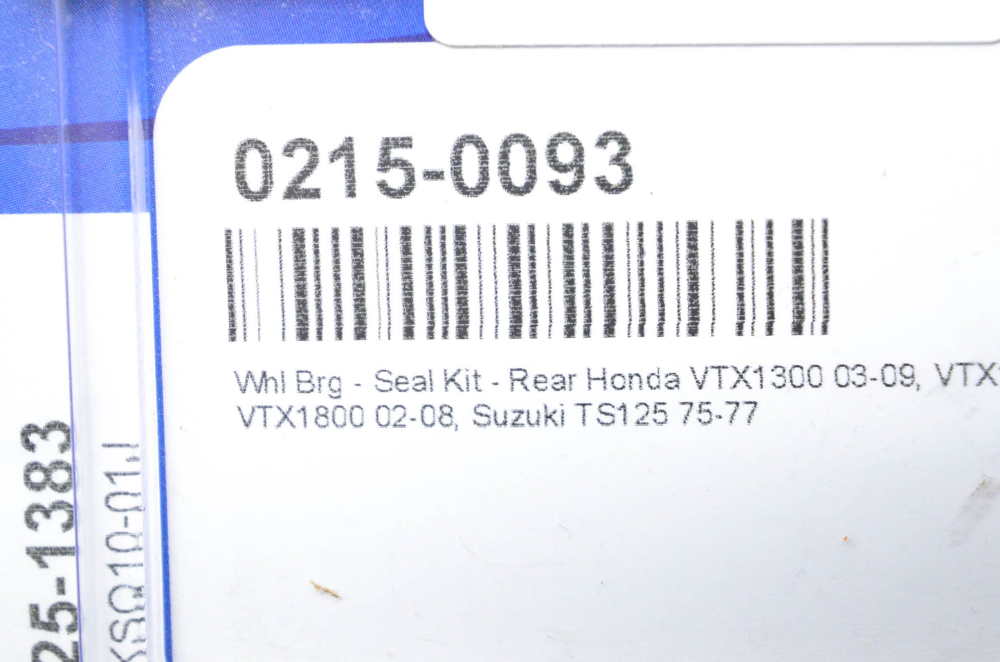 All Balls 0215-0093 Rear Wheel Bearing & Seal Kit NOS