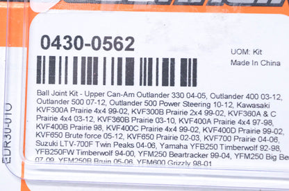 Moose Racing 0430-0562 Upper Ball Joint Kit NOS