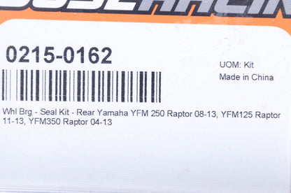 Moose Racing 0215-0162 Yamaha Rear Wheel Bearing & Seal Kit NOS
