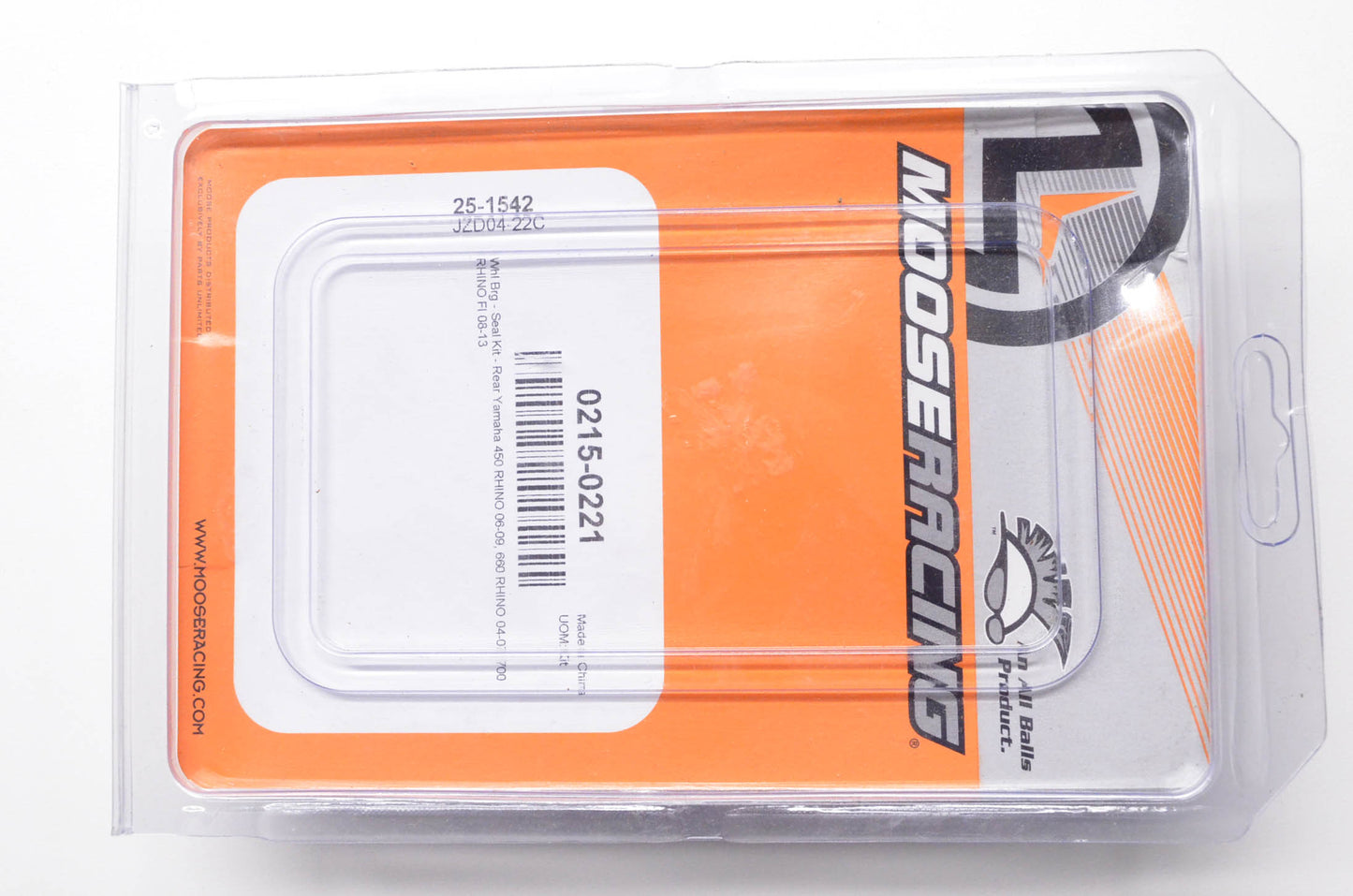 Moose Racing 0215-0221 Yamaha Rear Wheel Bearing & Seal Kit NOS