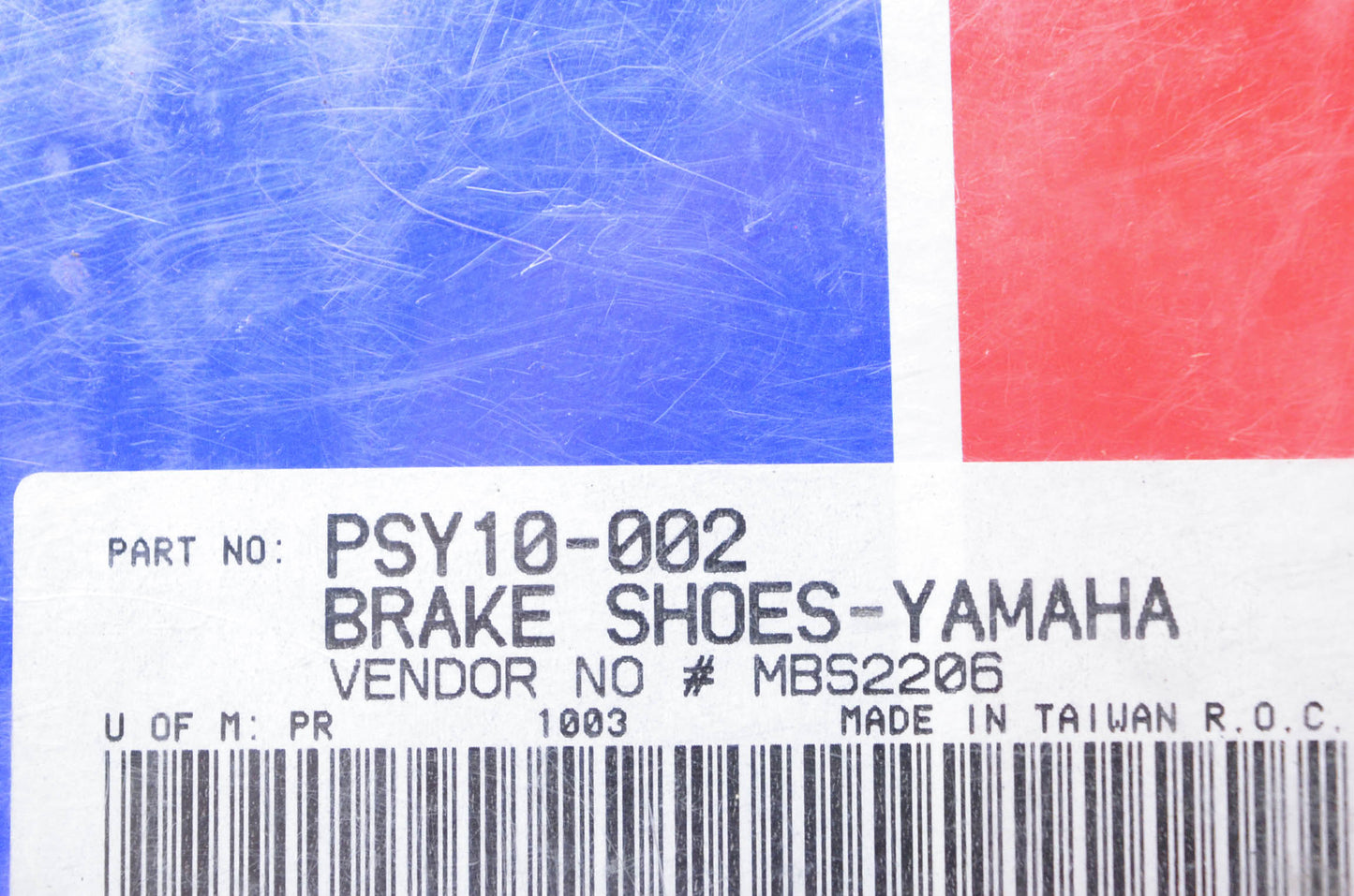 Parts Unlimited PSY10-002 Yamaha Brake Shoe Kit NOS