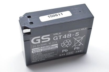 New OEM Yamaha GT4B-5 2.6 Ah Battery NOS