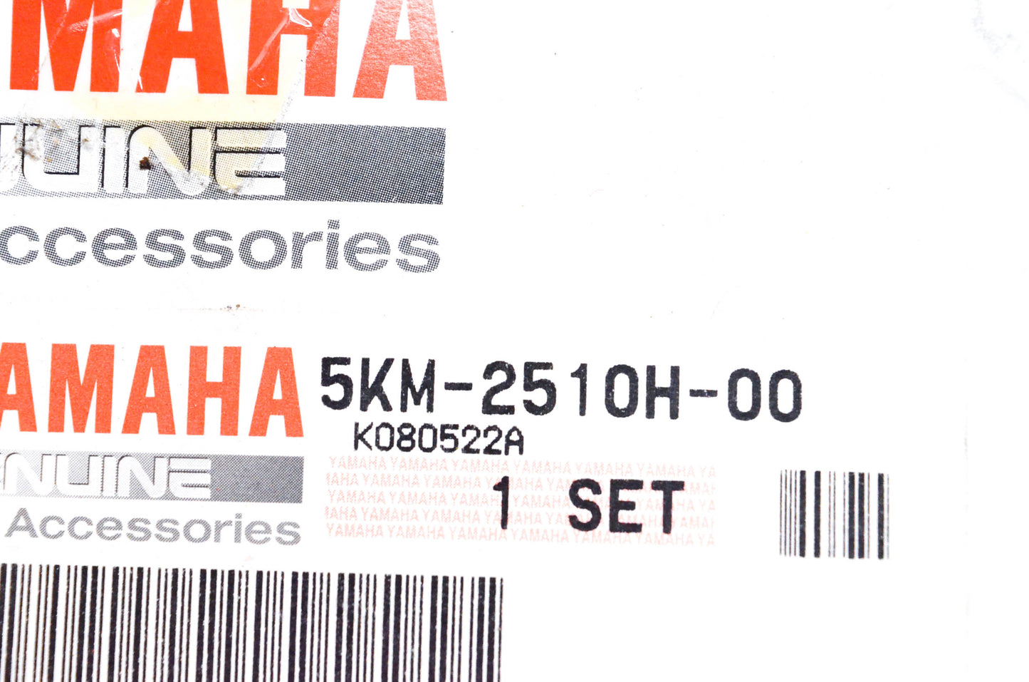 OEM Yamaha 5KM-2510H-00-00 Double Offset Boot Set NOS