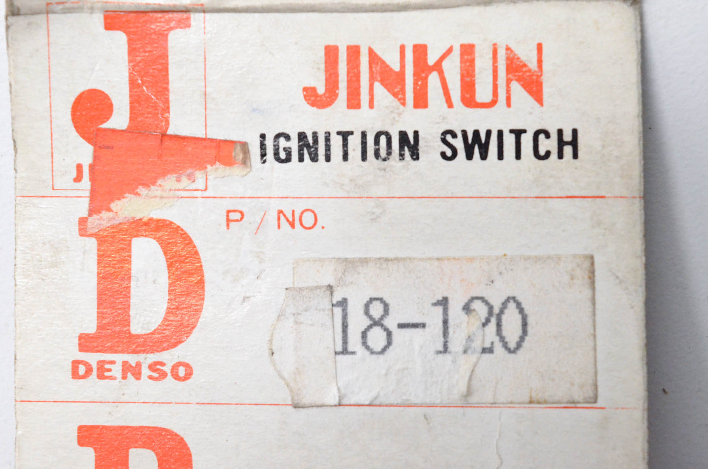 Jinkun 18-120 Ignition Switch NOS