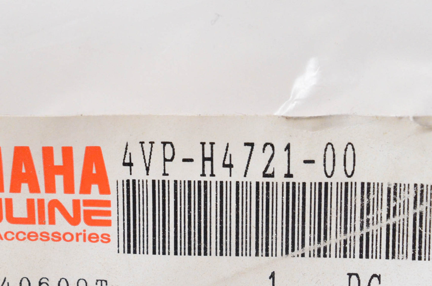 OEM Yamaha 4VP-H4721-00-00 Tail Light Lens NOS